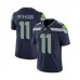 Men's Seattle Seahawks #11 Jaxon Smith-Njigba Navy 2023 Draft Vapor Untouchable Stitched