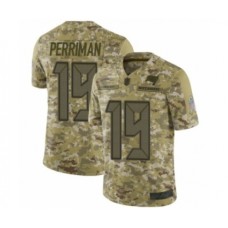 Men's Tampa Bay Buccaneers #19 Breshad Perriman Limited Camo 2018 Salute to Service Football Stitched Jersey