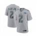 Men's Philadelphia Eagles #2 Darius Slay Jr. Gray Super Bowl LVII Patch Atmosphere Fashion Stitched Game Jersey