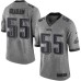 Men's Nike Philadelphia Eagles #55 Brandon Graham Limited Gray Gridiron NFL Jersey