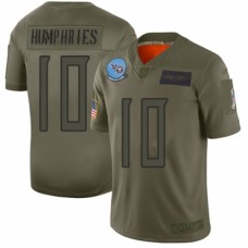 Men's Tennessee Titans #10 Adam Humphries Limited Camo 2019 Salute to Service Football Jersey