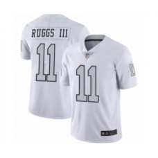 Men's Oakland Raiders #11 Henry Ruggs III Las Vegas Limited White Color Rush Stitched Jersey