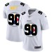 Men's Pittsburgh Steelers #90 T. J. Watt White Nike White Shadow Edition Limited Stitched Jersey