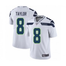 Men's Seattle Seahawks #8 Jamar Taylor White Vapor Untouchable Limited Player Football Jersey