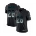 Men's Philadelphia Eagles #26 Miles Sanders Limited Black Smoke Fashion Football Stitched Jersey