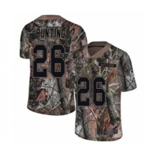 Men's Tampa Bay Buccaneers #26 Sean Bunting Limited Camo Rush Realtree Football Jersey