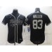 Men's Oakland Raiders #83 Darren Waller Nike Black Elite Player Stitched Jersey