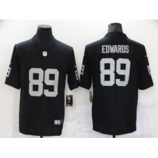 Men's Oakland Raiders #89 Bryan Edwards Black Team Color Vapor Untouchable Limited Stitched Jersey