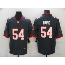 Men's Nike Tampa Bay Buccaneers #54 Lavonte David Nike Pewter Alternate Vapor Limited Stitched Jersey