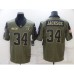 Men's Oakland Raiders #34 Bo Jackson Nike Olive 2021 Salute To Service Limited Player Stitched Jersey