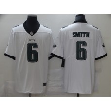 Men's Philadelphia Eagles #6 DeVonta Smith Nike White 2021 Draft First Round Pick Limited Stitched Jersey