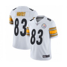 Men's Pittsburgh Steelers #83 Zach Gentry White Vapor Untouchable Limited Player Football Jersey