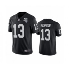 Men's Oakland Raiders #13 Hunter Renfrow Black 2020 Inaugural Season Vapor Limited Stitched Jersey