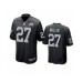 Men's Oakland Raiders #27 Trayvon Mullen Game Black 60th Anniversary Team Color Football Jersey