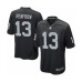 Men's Oakland Raiders #13 Hunter Renfrow Game Black Team Color Football Jersey