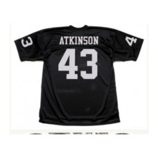 Men's Las Vegas Raiders #43 George Atkinson Black Vapor Untouchable Stitched Football Jersey