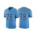 Men's Tennessee Titans #78 Nicholas Petit-Frere Blue Vapor Untouchable Stitched Jersey