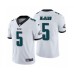 Men's Philadelphia Eagles #5 Donovan McNabb White Vapor Untouchable Limited Stitched Jersey