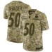 Men's Nike Pittsburgh Steelers #50 Ryan Shazier Limited Camo 2018 Salute to Service NFL Jersey