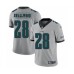 Men's Philadelphia Eagles #28 Wendell Smallwood Limited Silver Inverted Legend Football Jersey