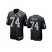 Men's Oakland Raiders #74 Kolton Miller Black 2020 Inaugural Season Game Stitched Jersey