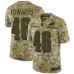 Men's Nike Philadelphia Eagles #46 Herman Edwards Limited Camo 2018 Salute to Service NFL Jersey