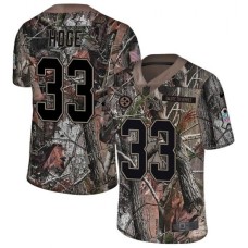 Men's Nike Pittsburgh Steelers #33 Merril Hoge Camo Rush Realtree Limited NFL Jersey