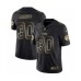 Men's Pittsburgh Steelers #30 James Conner Black Golden Edition 2019 Vapor Untouchable Limited Jersey