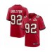 Men's Tampa Bay Buccaneers #92 William Gholston Red Super Bowl LV Stitched Jersey