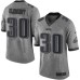 Men's Nike Philadelphia Eagles #30 Corey Clement Limited Gray Gridiron NFL Jersey