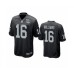 Men's Oakland Raiders #16 Tyrell Williams Black 2020 Inaugural Season Game Stitched Jersey