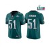 Men's Philadelphia Eagles #51 Cam Jurgens Green Super Bowl LVII Vapor Untouchable Limited Stitched Jersey