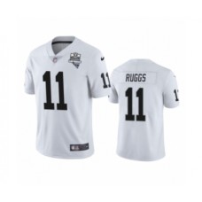 Men's Oakland Raiders #11 Henry Ruggs White 2020 Inaugural Season Vapor Limited Stitched Jersey