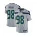 Men's Seattle Seahawks #98 Ezekiel Ansah Grey Alternate Vapor Untouchable Limited Player Football Jersey