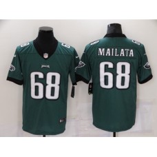 Men's Philadelphia Eagles #68 Jordan Mailata Nike Midnight Green Limited Stitched Jersey