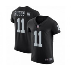 Men's Henry Ruggs III #11 Las Vegas Raiders Elite Black Team Color Vapor Untouchable Stitched Jersey