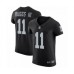 Men's Henry Ruggs III #11 Las Vegas Raiders Elite Black Team Color Vapor Untouchable Stitched Jersey