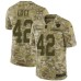 Men's Nike Oakland Raiders #42 Ronnie Lott Limited Camo 2018 Salute to Service