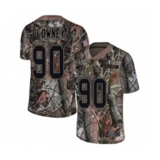 Men's Seattle Seahawks #90 Jadeveon Clowney Limited Camo Rush Realtree Football Stitched Jersey