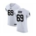 Men's Oakland Raiders #69 Denzelle Good White Vapor Untouchable Elite Player Football Jersey