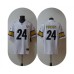 Men's Pittsburgh Steelers #24 Joey Porter Jr. White 2023 Draft Vapor Untouchable Limited Stitched Jersey