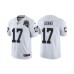 Men's Las Vegas Raiders #17 Davante Adams White With 2020 Inaugural Season Patch Vapor Limited Stitched Jersey