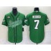 Men's Nike Philadelphia Eagles #7 Haason Reddick Green C Cool Base Stitched Baseball Jersey