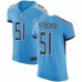 Men's Nike Tennessee Titans #51 Will Compton Light Blue Alternate Vapor Untouchable Elite Player NFL Jersey