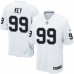 Men's Nike Oakland Raiders #99 Arden Key Game White NFL Jersey