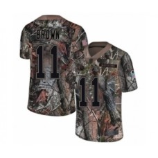 Men's Tennessee Titans #11 A.J. Brown Limited Camo Rush Realtree Football Jersey