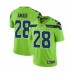 Men's Seattle Seahawks #28 Ugo Amadi Limited Green Rush Vapor Untouchable Football Jersey