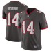 Men's Tampa Bay Buccaneers #14 Chris Godwin Nike Pewter Alternate Vapor Limited Stitched Jersey