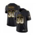 Men's Pittsburgh Steelers #30 James Conner Black Smoke Fashion Limited Jersey