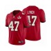 Men's Tampa Bay Buccaneers #47 John Lynch Red 2021 Super Bowl LV Stitched Jersey